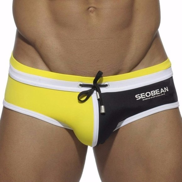 Seobean Tie-string Swimming Briefs - Picture 1 of 1